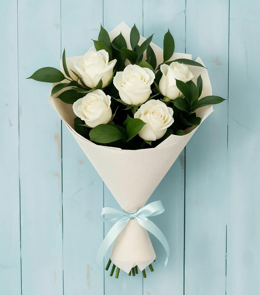 Букет цветов из: Розы в Старой Рузе