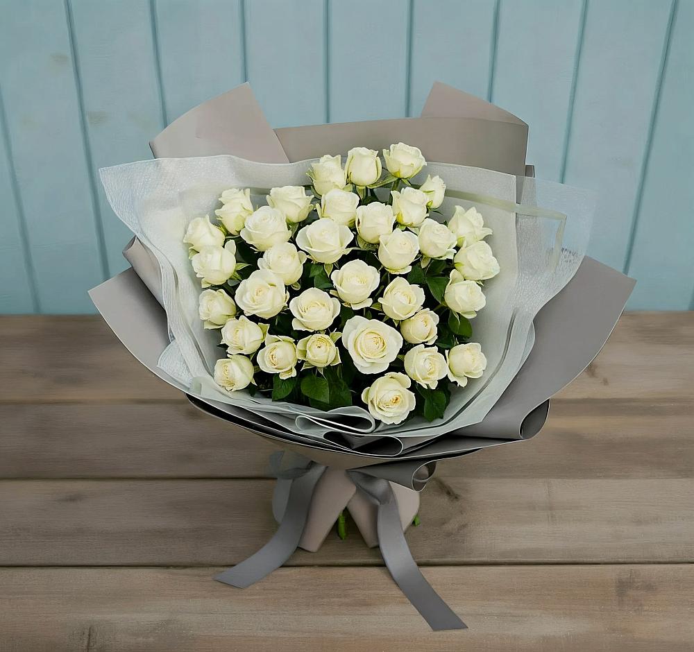 Букет Белоснежная нежность в Старой Рузе