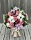 Букет цветов из: Альстромерии, Гвоздики, Розы и Хризантемы в Старой Рузе