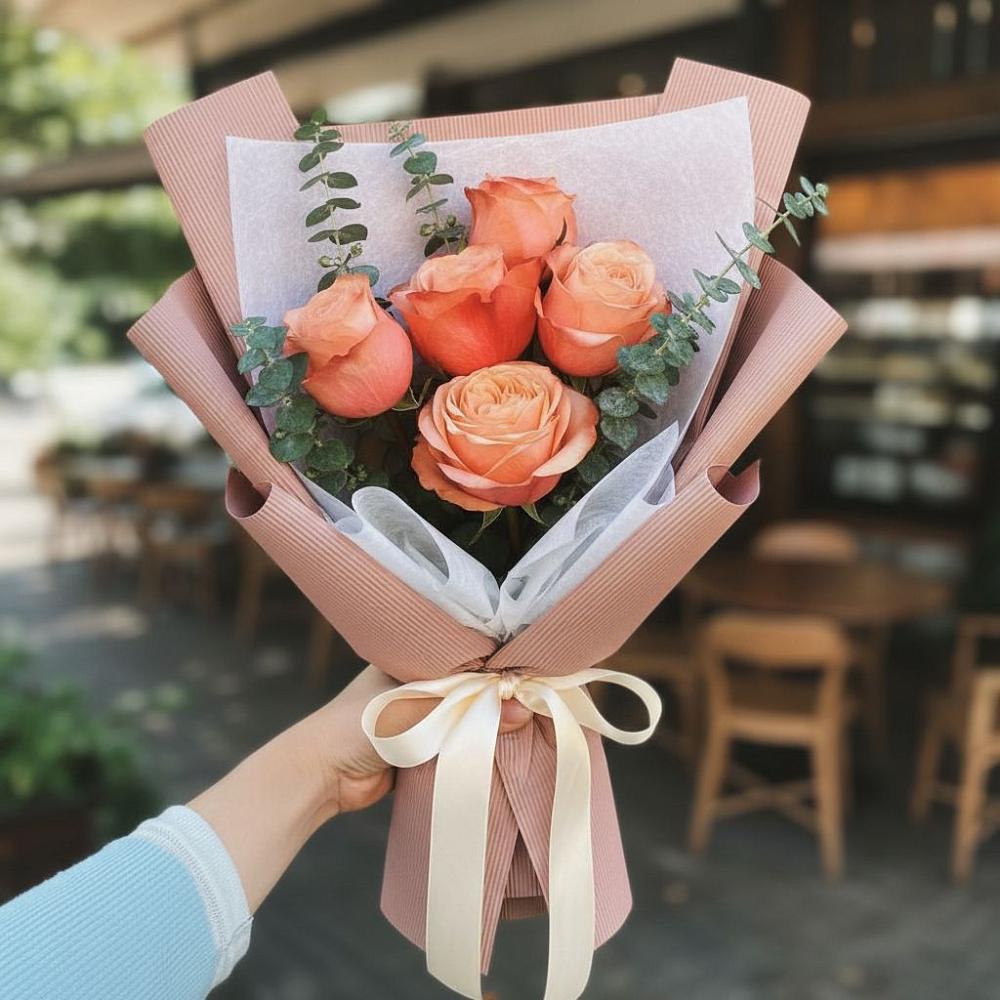 Букет цветов из: Розы в Старой Рузе