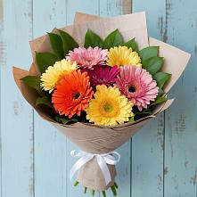 Букет цветов из:  Герберы в Старой Рузе