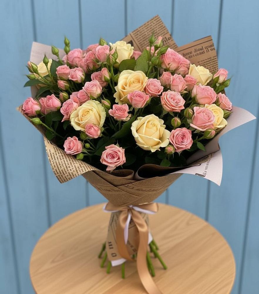 Букет цветов из: Розы в Старой Рузе