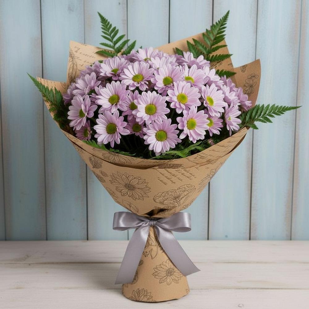 Букет цветов из: Хризантемы в Старой Рузе