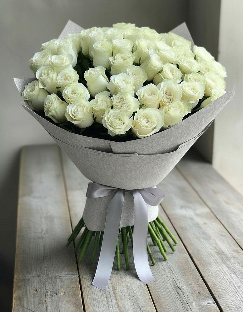 Букет 35 Белых роз в Старой Рузе
