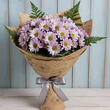 Букет цветов из:  Хризантемы в Старой Рузе