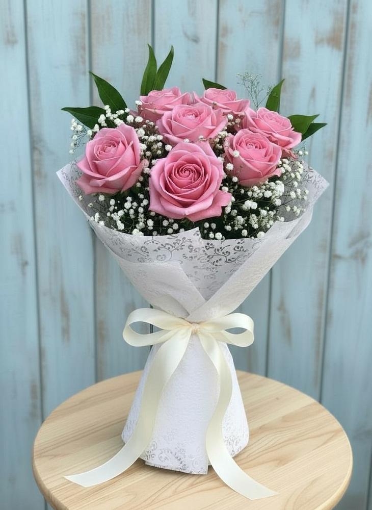 Букет цветов из: Розы в Старой Рузе