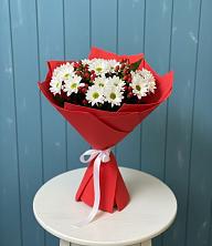 Букет цветов из:  Хризантемы в Старой Рузе