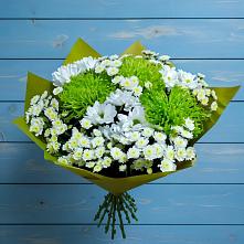 Букет цветов из:  Хризантемы в Старой Рузе