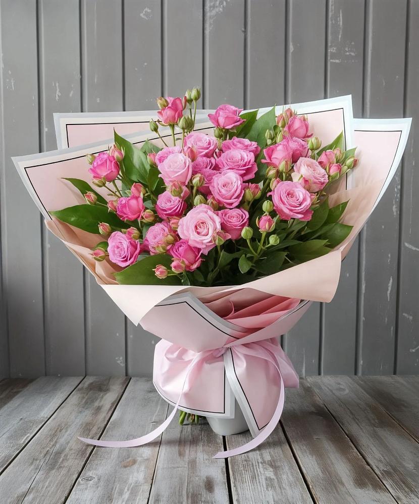 Букет Розовый кустик в Старой Рузе