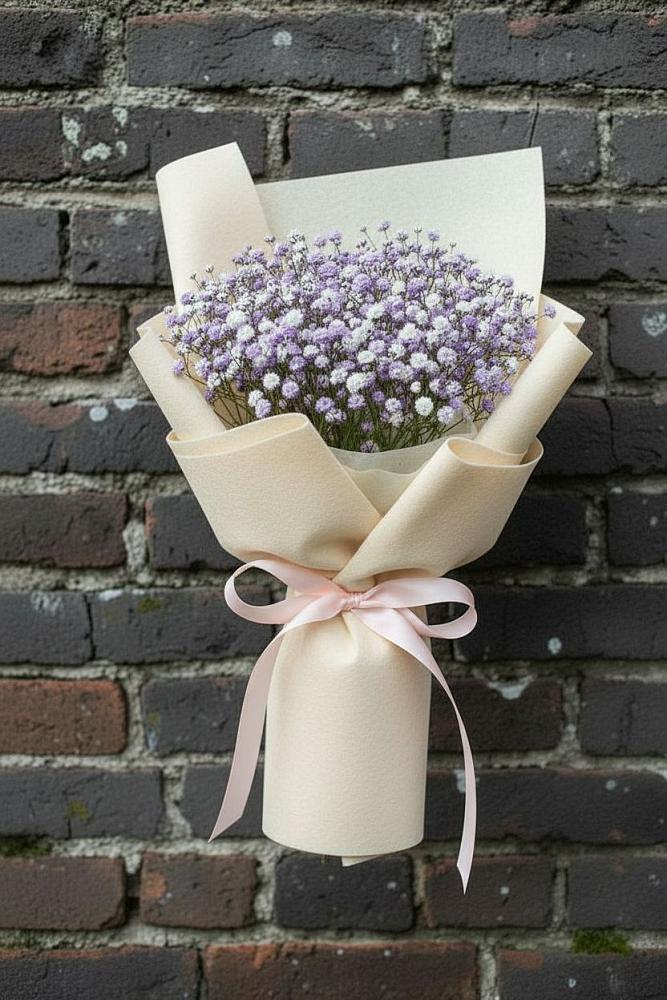 Букет цветов из: Гипсофила в Старой Рузе