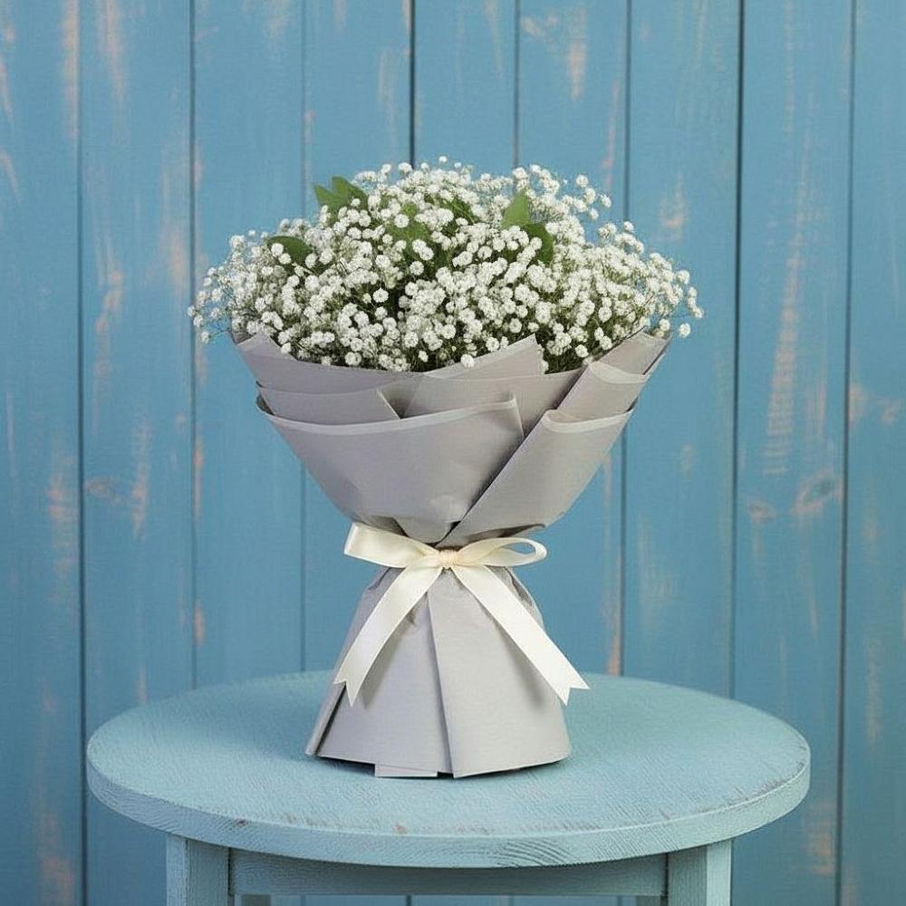 Букет цветов из: Гипсофила в Старой Рузе