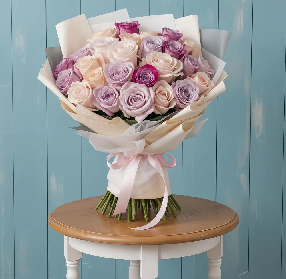 Букет цветов из: Розы в Старой Рузе