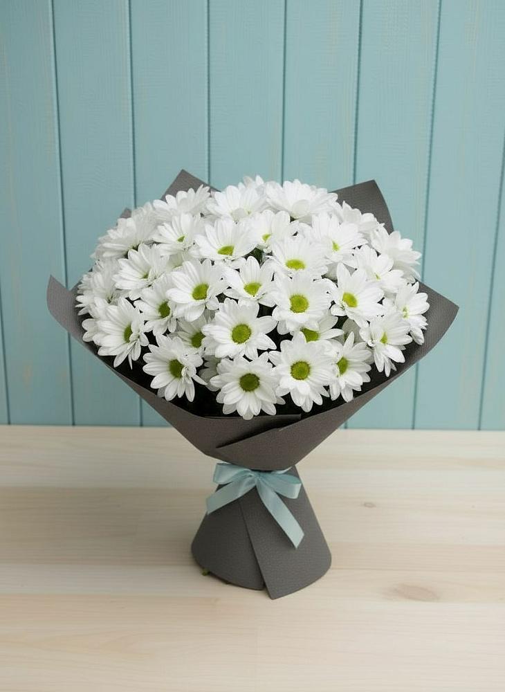 Букет цветов из: Хризантемы в Старой Рузе