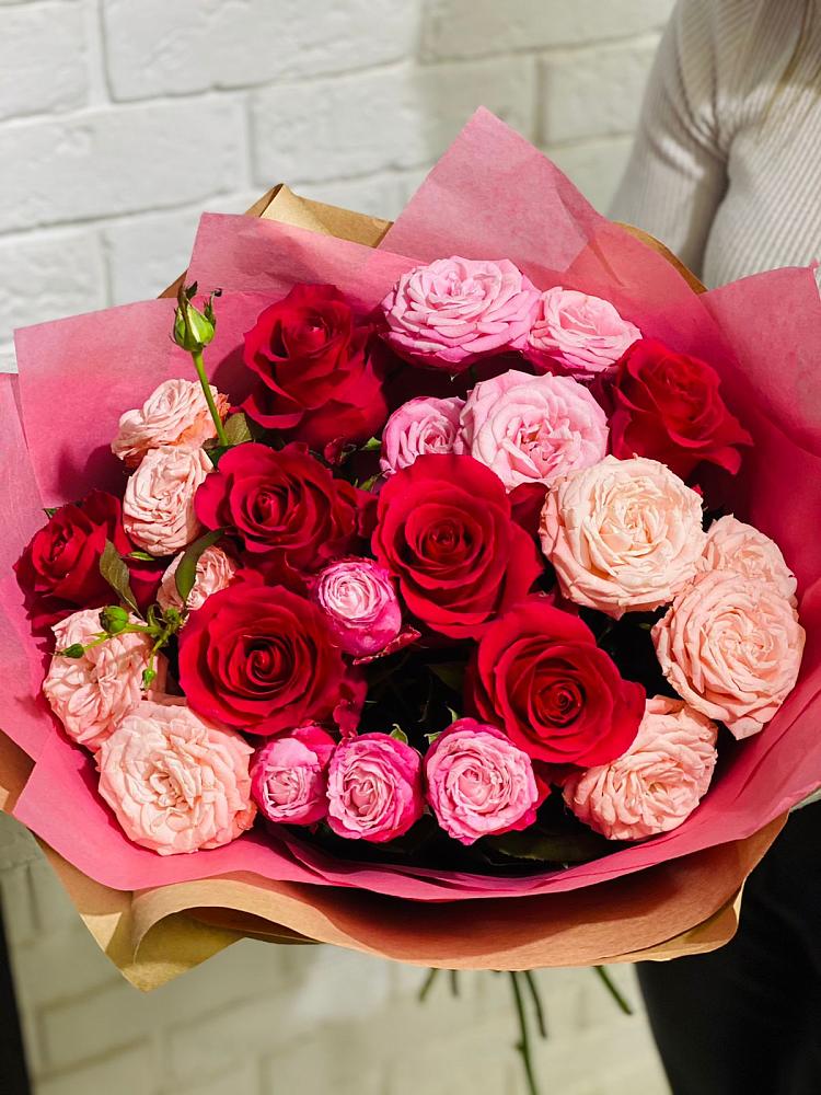 Букет цветов из: Розы в Старой Рузе