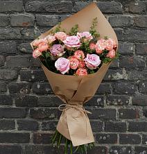 Букет цветов из:  Розы в Старой Рузе