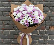 Букет цветов из:  Хризантемы в Старой Рузе