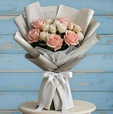 Букет цветов из:  Розы в Старой Рузе