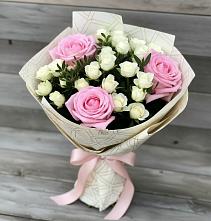 Букет цветов из:  Розы в Старой Рузе