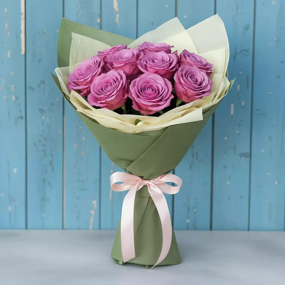 Букет Розы Фёрст Леди в Старой Рузе