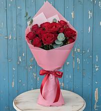 Букет цветов из:  Розы в Старой Рузе