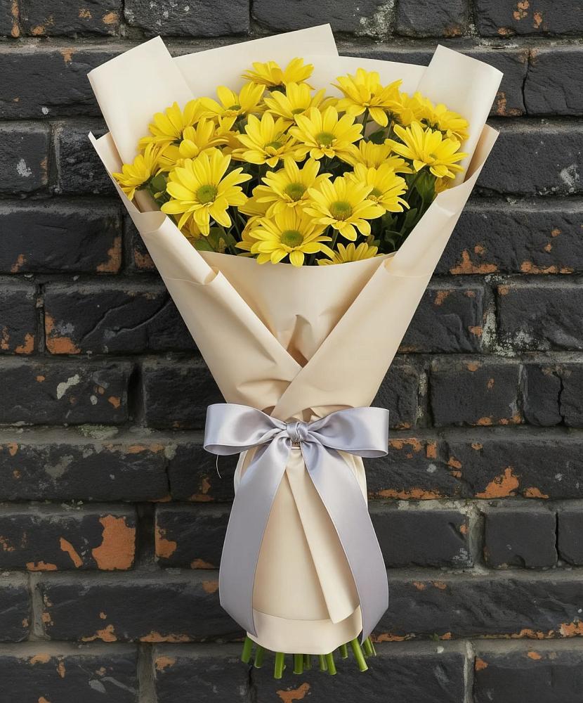 Букет цветов из: Хризантемы в Старой Рузе