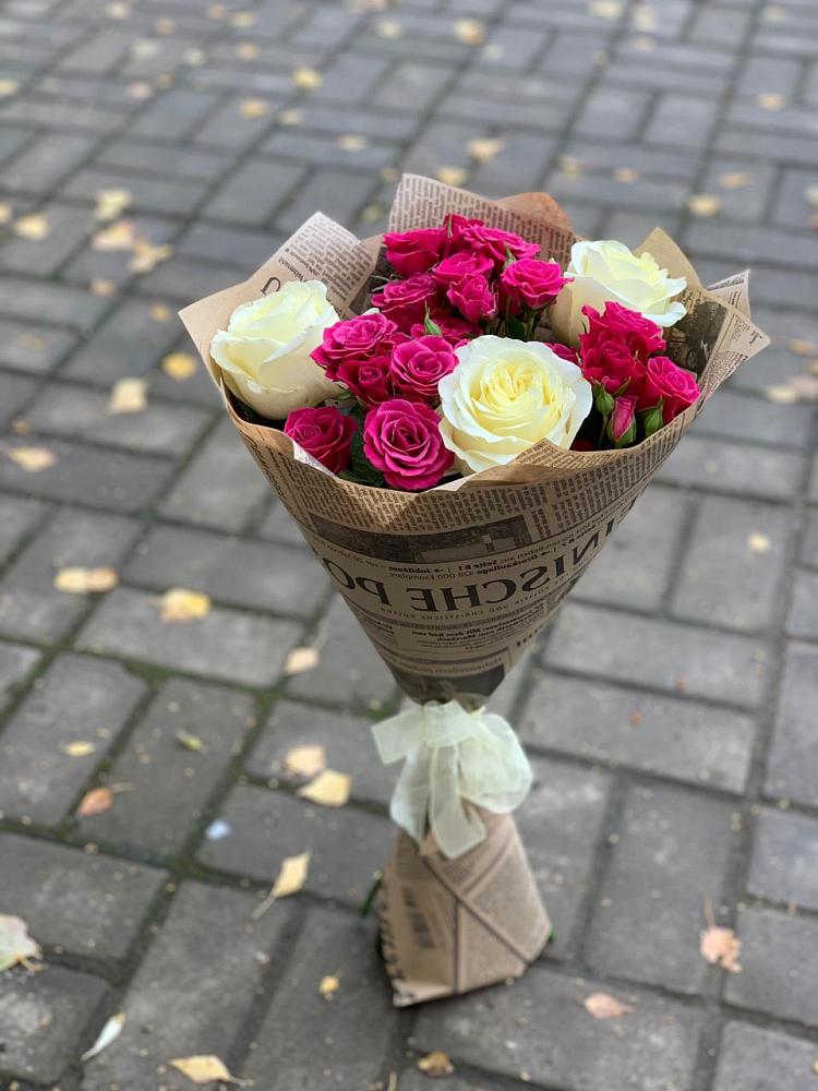 Букет цветов из: Розы в Старой Рузе