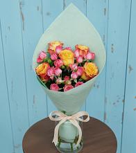 Букет цветов из:  Розы в Старой Рузе