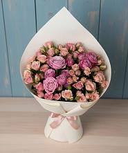 Букет цветов из:  Розы #REPLACE_PRED# Старой Рузе